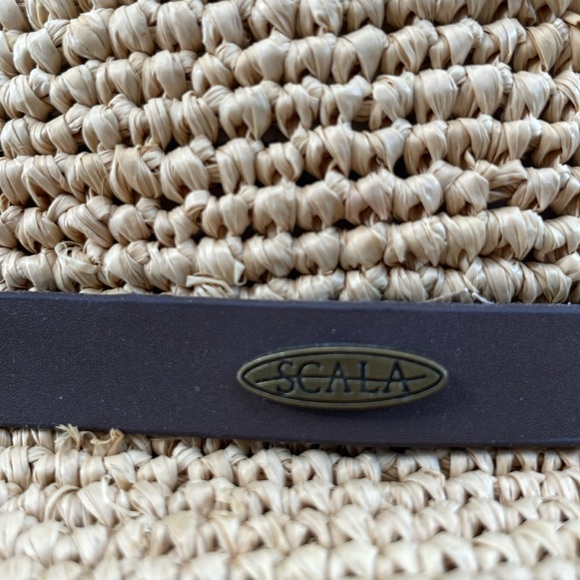 SCALA fedora style raffia straw hat - Picture 5 of 15